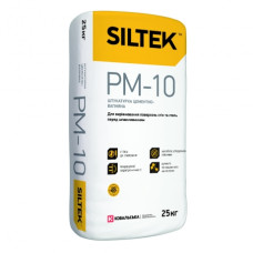 Штукатурка цементно-известковая Siltek PM-10 (25 кг)