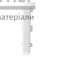 З'єднувач INDO Білий мат - ціна, характеристики в інтернет-магазині