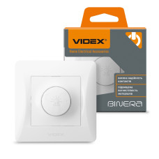 Светорегулятор Videx Binera 600Вт (белый)