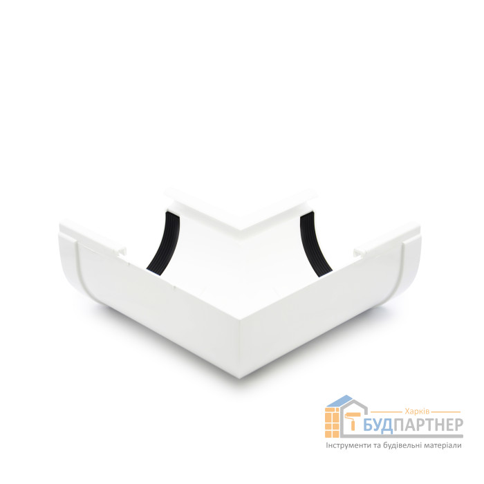 Угол желоба внутренний 90 130 бел - цена, характеристики в интернет-магазине