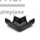 Кут ринви внутрішній 90 130 графіт - ціна, характеристики в інтернет-магазині