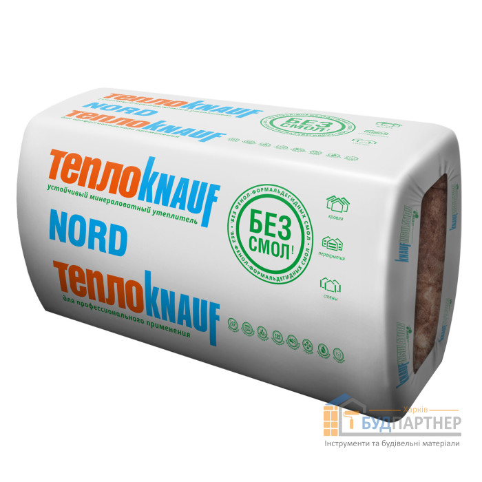 Утеплитель Knauf NORD TS 035 (6x100x610x1230 мм) - цена, характеристики в интернет-магазине