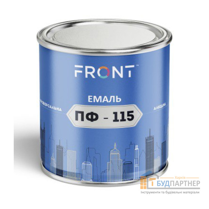 Емаль ПФ-115 Front світло-зелена (2,8 кг) - ціна, характеристики в інтернет-магазині