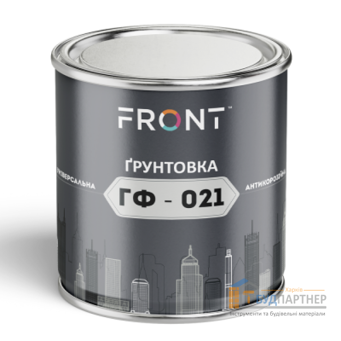 Грунт ГФ-021 Front світло-сірий (0,9 кг) - купити у Харкові