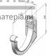 Кронштейн ринви 130 графіт - ціна, характеристики в інтернет-магазині