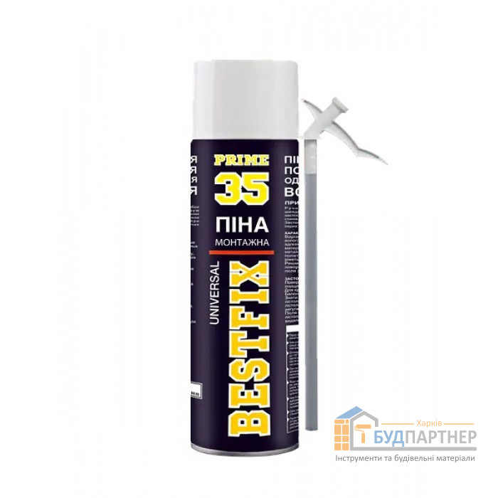 Пена монтажная ручная Bestfix STRAW-TYPE (500 мл) - цена, характеристики в интернет-магазине