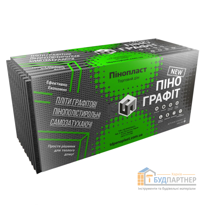 Пенографит L EPS 1200x600x100 мм - цена, характеристики в интернет-магазине