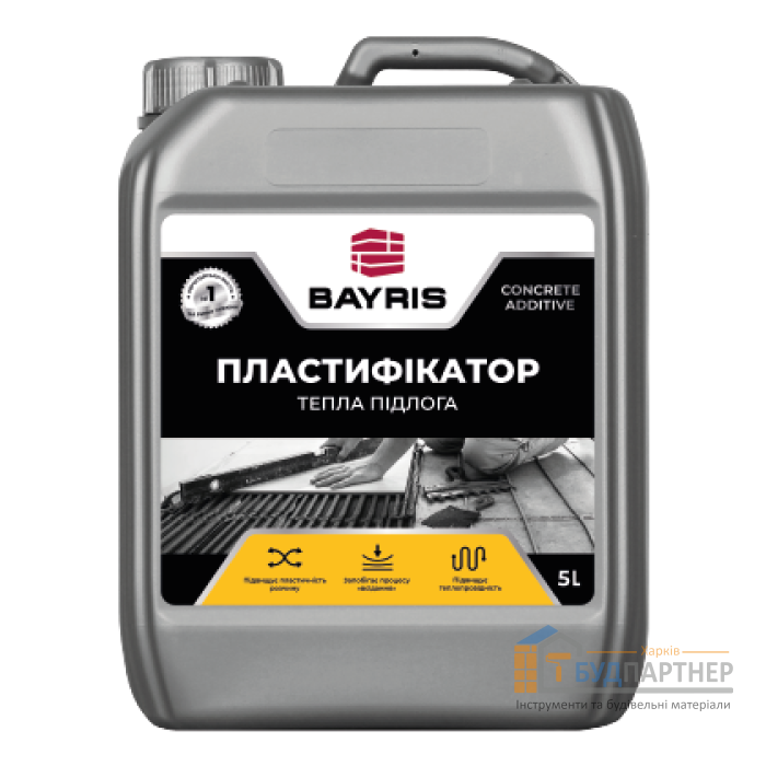 Пластификатор теплый пол Байрис (5 л) - цена, характеристики в интернет-магазине