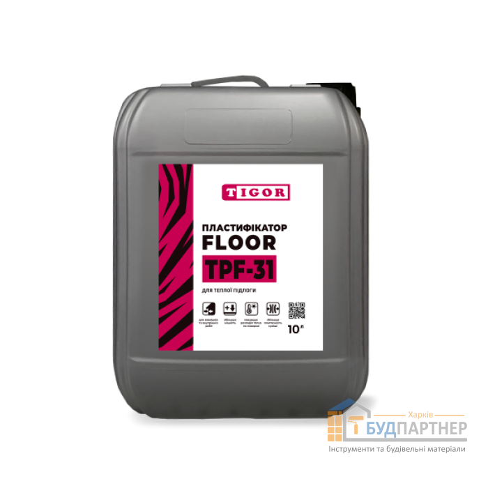Пластифікатор Tigor TPF-31 FLOOR тепла підлога (10 л) - ціна, характеристики в інтернет-магазині
