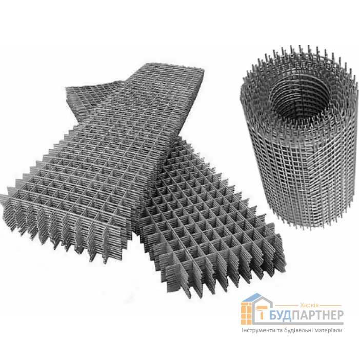 Сітка кладочна Ф2 (армопояс) 2000x500 мм (комірка 65x65 мм) - ціна, характеристики в інтернет-магазині