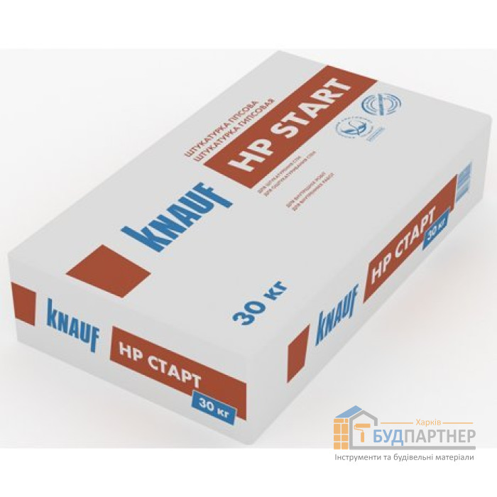 Штукатурка Knauf HP Start (Кнауф HP Старт) МОЛДОВА 30 кг - цена, характеристики в интернет-магазине
