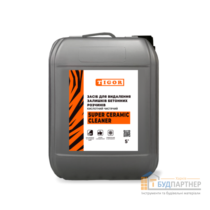 Средство для удаления остатков раствора Tigor SUPER CERAMIC CLEANER (5 л) - цена, характеристики в интернет-магазине