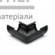 Угол желоба внутренний 90 130  графит - цена, характеристики в интернет-магазине