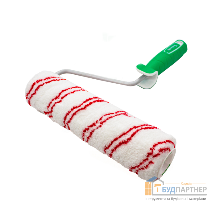 Валик малярный Yoshimoto Microfiber Euro с ручкой, ворс 12 мм (44/250 мм) - цена, характеристики в интернет-магазине