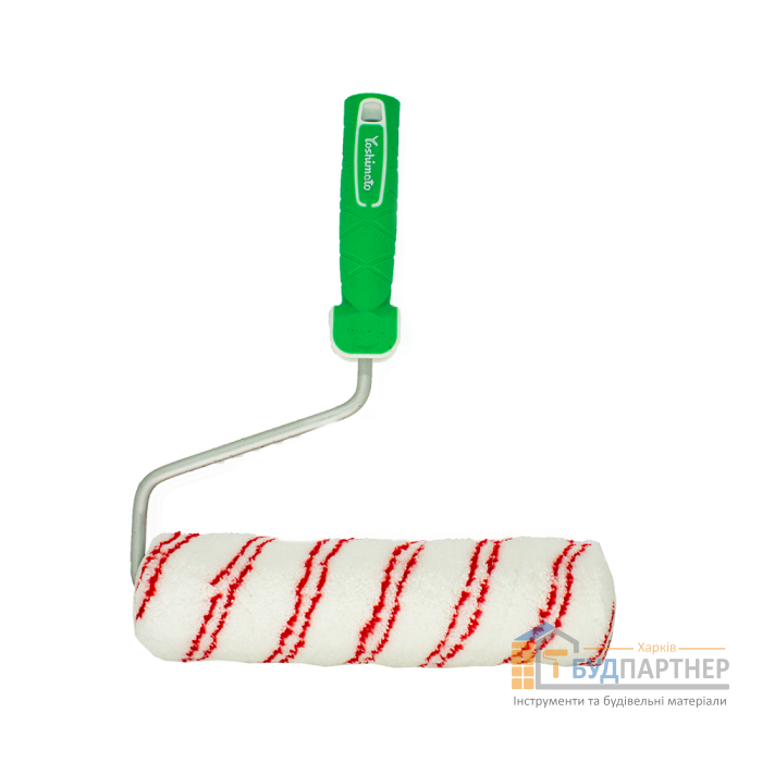 Валик малярный Yoshimoto Microfiber Euro с ручкой, ворс 12 мм (44/250 мм) - цена, характеристики в интернет-магазине