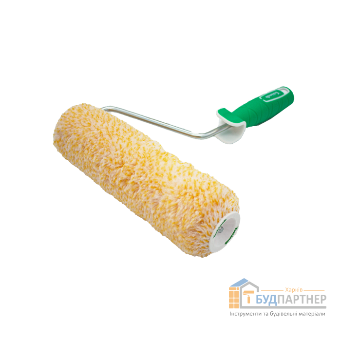 Валик малярный Yoshimoto Polyamide Euro с ручкой, ворс 18 мм (44/250 мм) - цена, характеристики в интернет-магазине