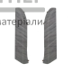 Заглушка ТІS Дуб сірий (права) - ціна, характеристики в інтернет-магазині